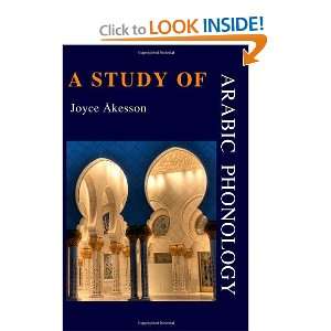    A Study of Arabic Phonology [Paperback] Joyce Akesson Books