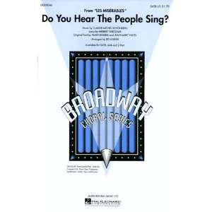Do You Hear the People Sing? (from Les Misérables)   SATB Sheet Music 