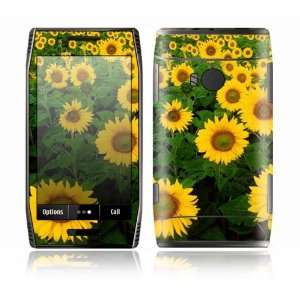 Nokia X7 Decal Skin Sticker   Sun Flowers