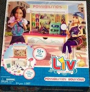 LIV Real Girls Real Life 15 pcs Possiblities Boutique Set  