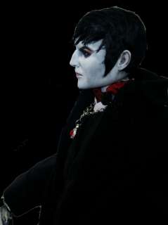 Barnabas Collins Inspired Dark Shadows Portrait Doll Repaint by Laurie 