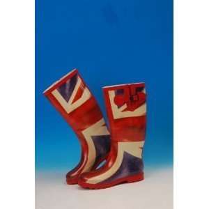  Union Jack Wellington Boots (Uk 7 /Us 9.5) Everything 
