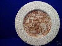 Royal CauldonThe Water Wheel Collector Plate(England)  