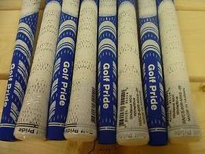 NEW GOLF PRIDE NEW DECADE WHITEOUT BLUE/WHITE GOLF GRIPS  