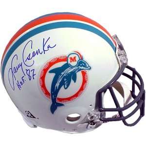   Autographed Pro Helmet ( Csonka, Larry : Dolphins ): Sports & Outdoors
