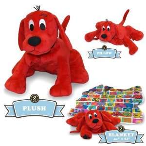  Zoobies Clifford, the Big Red Dog 18 Plush Toy, Pillow 