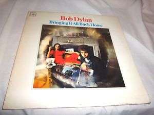 BOB DYLAN BRINGING IT ALL BACK HOME 1A 1A rock vinyl LP  