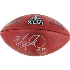  Victor Cruz New York Giants Super Bowl XLVI Autograph 