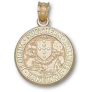  Florida Southern College Moccasins Seal Pendant   14KT 