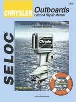 Seloc Marine Service Repair Manual Book Chrysler Outboard 62 84 3.5 