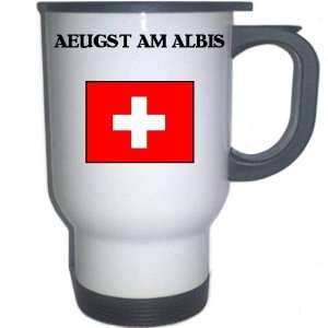  Switzerland   AEUGST AM ALBIS White Stainless Steel Mug 