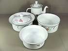 DENBY CHINA SERVICE 4 W 2 SERVING PIECES PORTUGAL 1974  