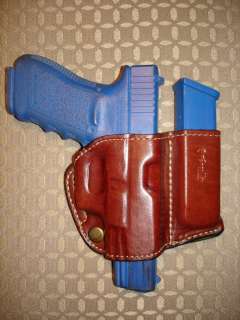 Leather Belt Holster & Mag Pouch 4 Beretta 92fs 96  