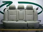 Chevrolet Chevy Impala Leather Rear Back Seat 2011 Gray 11 Seats GM