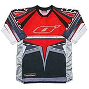 Neal Racing Apocalypse Adult MX Motorcycle Jersey   Color: Red, Size 