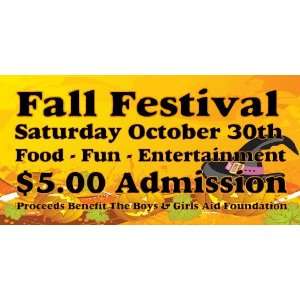    3x6 Vinyl Banner   Fall Festival Food and Fun: Everything Else