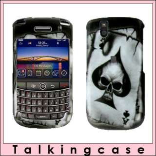 Black Skull Case Cover BlackBerry Bold 9650 Tour 9630  