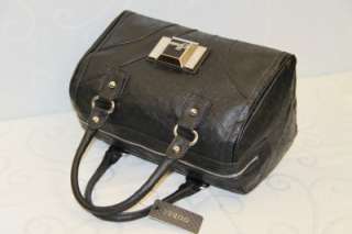LADIES Handbag Purse Satchel Bag Black # GU 9822  