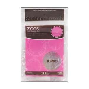  Zots Singles Clear Adhesive Dots   Jumbo Permanent 1X1/32 