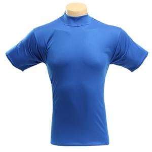   Short Sleeve Referee Cut Mock T Shirt Black Large: Sports & Outdoors