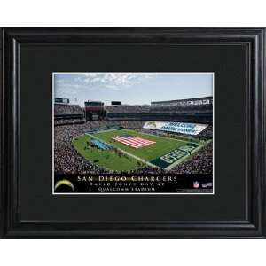  San Diego Chargers Personalized NFL Stadium Print with 