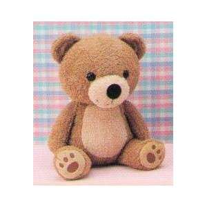   UJ Fluffy Bear Plush 15 in. Brown Imported From Japan: Toys & Games