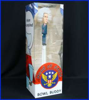Bowl Buddy Head Of State George W. Bush Toilet Brush  