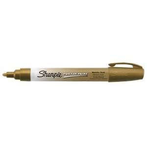 Sharpie Poster Paint Pen (Water Based)   Color: Metallic Gold   Size 