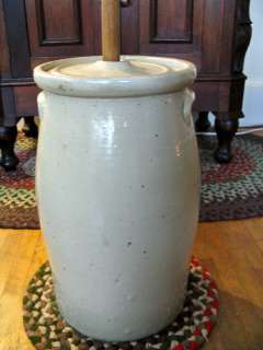 Red Wing? Union? MN? Stoneware 4 Gal Butter Churn  