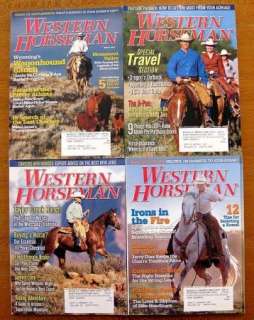 Lot Of 10 WESTERN HORSEMAN Magazine Back Issues 2007  