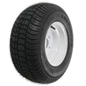  205/65 10 Tire & Wheel (c) 5 Hole / White: Automotive