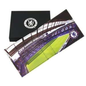  Chelsea Leather Wallet   Panoramic Stadium View: Sports 