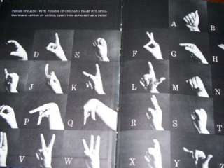 HANDTALK An ABC Finger Spelling & Sign Language Book  