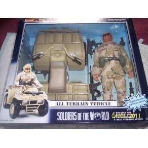  ALL TERRAIN VEHICLE ATV SOLDIERS OF THE WORLD 2003 Toys 