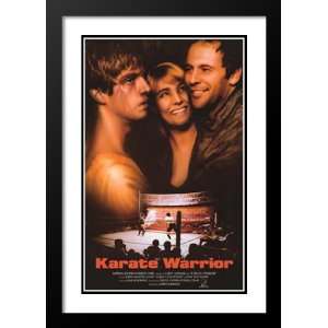 Karate Warrior 20x26 Framed and Double Matted Movie Poster   Style A 
