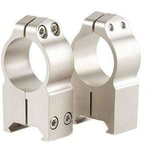  Warne Extra High Maxima Scope Rings w/Silver Finish 