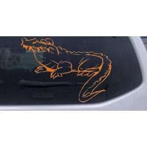  Crocodile Alligator Animals Car Window Wall Laptop Decal 