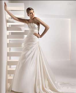 Item Name: Genova Strapless Bridal Wedding/Party Dress + Free Gift