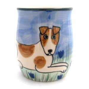  Deluxe Parson Russell Terrier Mug: Kitchen & Dining