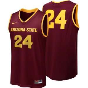 Arizona State Sun Devils Nike Maroon Replica Basketball 