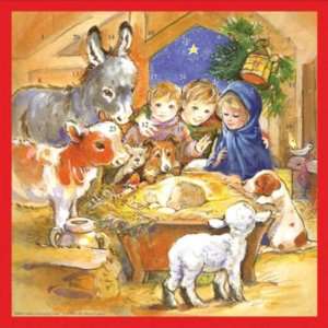 Childrens Manger Advent Calendar (C864A)