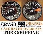 Honda CB750 CB 750 Cafe Racer Gauge Face Decal Overlay Speedometer 
