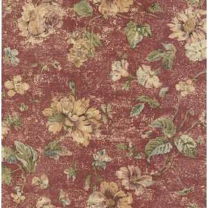   Maxwell Rose Wallpaper, 20.5 Inch by 396 Inch, Red: Home Improvement