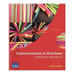  Communication in Business Dwyer Books