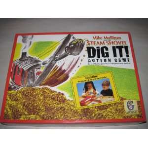   : Mike Mulligan And His Steam Shovel Dig It Action Game: Toys & Games