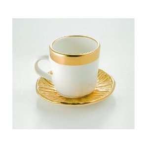  Michael Wainwright Giotto Gold Cup and Saucer: Home 