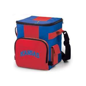  Kansas Jayhawks NCAA 18 Can Cooler Bag: Sports & Outdoors