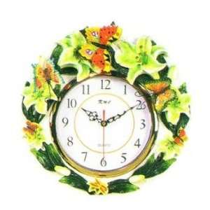  BUTTERFLY 3 Dimensional Wall Clock BRAND NEW