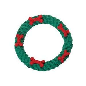  Good Karma Rope Toy Holiday Ring   Small