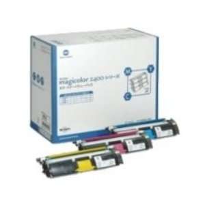  QMS Brand Magicolor 2400 HIGH TRI COLOR VALUE PK 